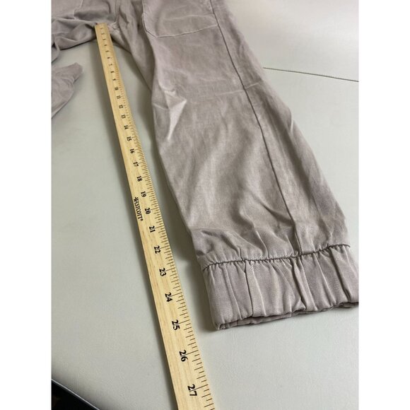 Cloth & Stone Beige Womens Jogger Pants Elastic Waist Drawstring Size Small Tenc - Picture 6 of 14